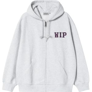 Carhartt Wip, Heren, Sweatshirts & Hoodies, Grijs, Maat: L Katoen,