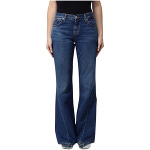 7 For All Mankind, Dames, Jeans, Blauw, Maat: W25