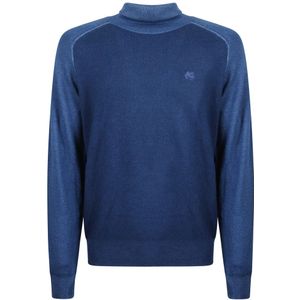 Etro, Heren, Truien, Blauw, Maat: M
