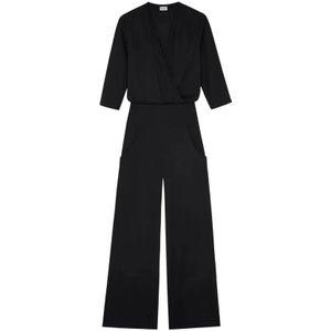 Pain De Sucre, Dames, Jumpsuits & Playsuits, Zwart, Maat: XS