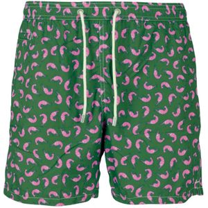 MC2 Saint Barth, Heren, Badkleding, Groen, Maat: L Poliester,