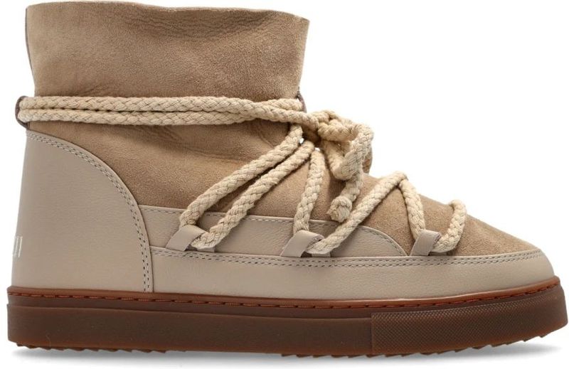 Inuikii - Classic - Sneeuwlaarzen - Beige - Wol