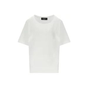 Dsquared2 T-Hemden , White , Dames , Maat: XS