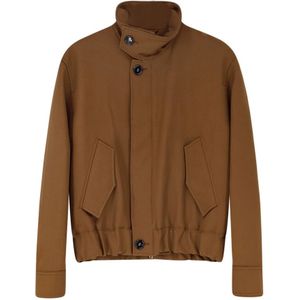 Ami Paris, Heren, Jassen, Bruin, Maat: XL Katoen,