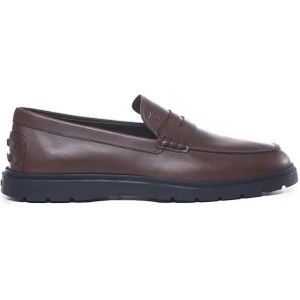 Tod's, Heren, Schoenen, Bruin, Maat: 43 1/2 EU Leer,