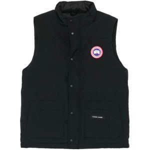 Canada Goose - Freestyle Vest - Gewatteerd Donsgeïsoleerd Vest - Zwart