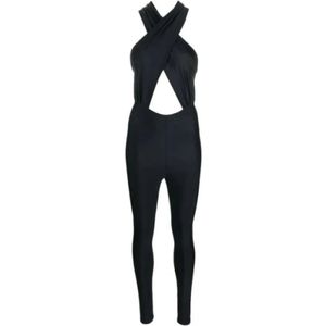 Andamane, Dames, Jumpsuits & Playsuits, Zwart, Maat: S