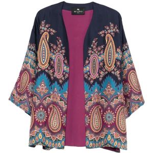 Etro, Dames, Blouses & Shirts, Veelkleurig, Maat: ONE Size