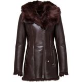 Vsp, Dames, Jassen, Rood, Maat: XS Leer,