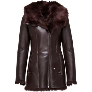 Vsp, Dames, Jassen, Rood, Maat: XS Leer,