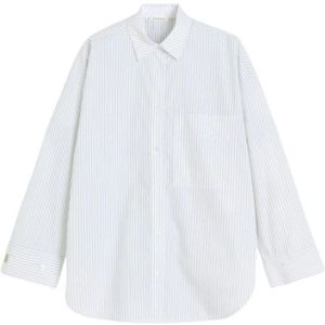 By Malene Birger, Dames, Blouses & Shirts, Wit, Maat: S Katoen,