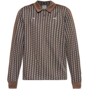 Puma, Heren, Tops, Bruin, Maat: S Jersey,