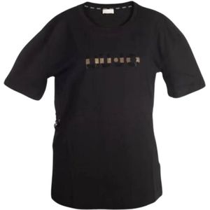 Liu Jo, Dames, Tops, Zwart, Maat: M Katoen,