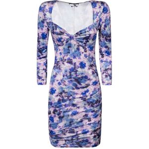Isabel Marant, Dames, Jurken, Paars, Maat: 2XS Polyamide,