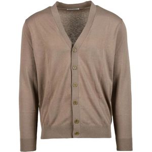 Kangra, Heren, Truien, Bruin, Maat: M Katoen,