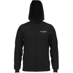 Napapijri, Heren, Sweatshirts & Hoodies, Zwart, Maat: S Katoen,