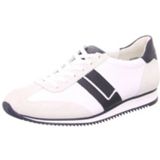 Sneakers - Color-Blocking - Leer - Glad Leer en Suède