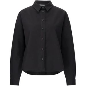 Caliban, Dames, Blouses & Shirts, Zwart, Maat: XS