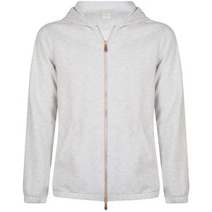 Eleventy, Heren, Sweatshirts & Hoodies, Grijs, Maat: XS Katoen,