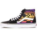 Vans - Hoge Top Grafische Check Sneaker - Veelkleurig - Suède - Heren