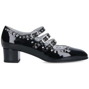 Carel - Pumps - Zwart - Leer