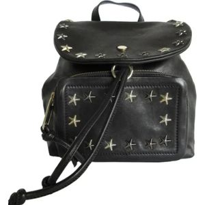 Jimmy Choo Pre-owned, Dames, Pre-owned, Zwart, Maat: ONE Size Leer,