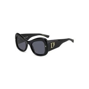 Dsquared2 Stijlvolle zonnebril , Black , Dames , Maat: 54 MM
