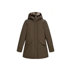 Woolrich Winter Jassen , Green , Dames , Maat: XS