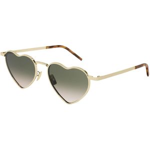 Saint Laurent, unisex, Accessoires, Beige, Maat: 52 MM