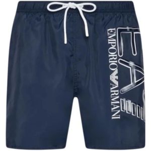 Emporio Armani Ea7, Heren, Badkleding, Blauw, Maat: M