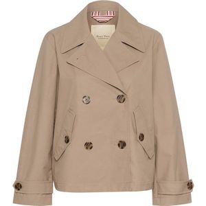 Part Two, Dames, Mantels, Beige, Maat: M Katoen,