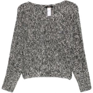 Twinset, Dames, Truien, Veelkleurig, Maat: M Wol,