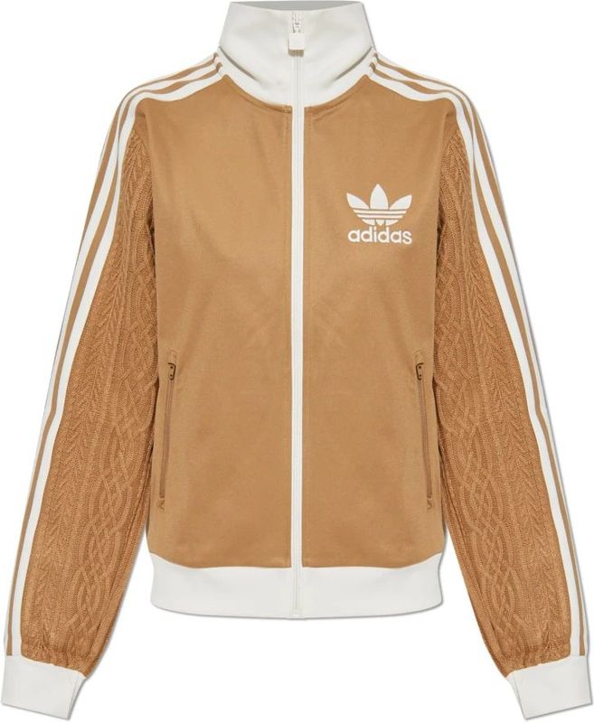 ADIDAS ORIGINALS Sweatvest  cappuccino / wit