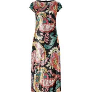 Etro, Dames, Jurken, Veelkleurig, Maat: M Leer,