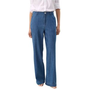 Part Two - Coralie - Jeans - Blauw Denim - Regular Fit - Mid Waist