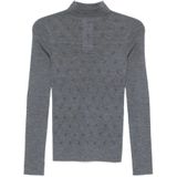 Liu Jo - Grijze Wollen Trui - Dames - Aw 25
