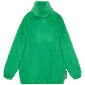 Gucci, Dames, Jurken, Groen, Maat: M Mohair,