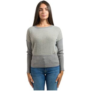 YES Zee, Dames, Truien, Grijs, Maat: XS