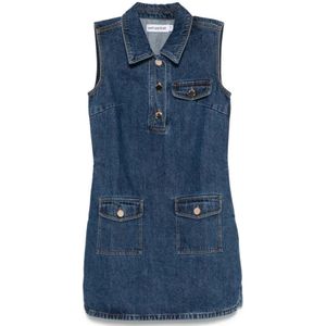 Self Portrait, Dames, Jurken, Blauw, Maat: S