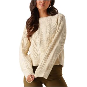 Modström, Dames, Truien, Beige, Maat: S Wol,