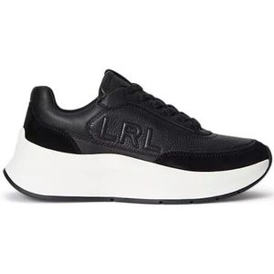 Ralph Lauren - Franky Sneakers - Zwart - Leer