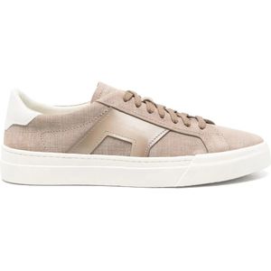 Santoni, Heren, Schoenen, Beige, Maat: 42 1/2 EU Leer,