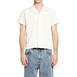 Second/Layer, Heren, Overhemden, Wit, Maat: S Nylon,