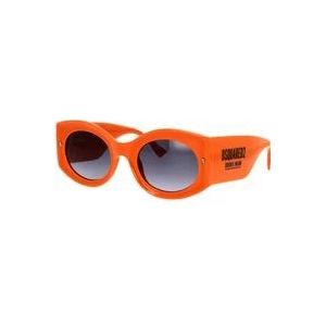 Dsquared2 Innovatieve Zonnebril met Onmiskenbare Details , Orange , unisex , Maat: 51 MM