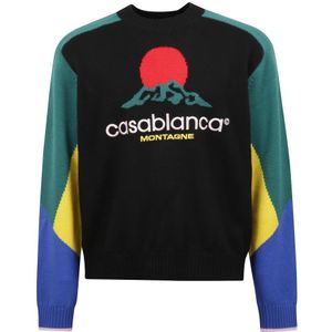 Casablanca, Heren, Truien, Veelkleurig, Maat: XL Wol,