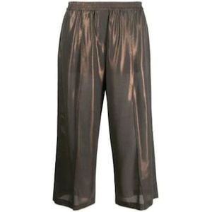 Brunello Cucinelli, Dames, Broeken, Grijs, Maat: M