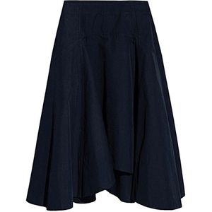 Bottega Veneta, Dames, Rokken, Blauw, Maat: M Katoen,