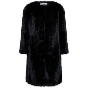 Silvian Heach, Dames, Jassen, Zwart, Maat: 2XS Poliester,