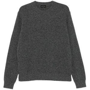 Roberto Collina, Heren, Truien, Grijs, Maat: M