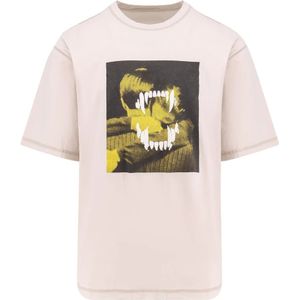 Undercover, Heren, Tops, Beige, Maat: M Katoen,